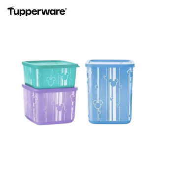 Tupperware Cubix Set Mickey Mouse – Stapelbare Behälter mit Disney-Magie | Tupperland.de