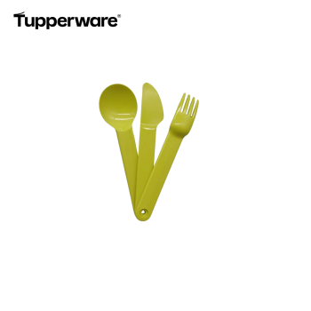 Tupperware Besteck-Set Grün