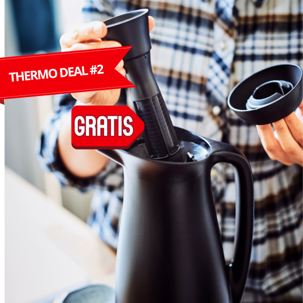 ThermoDeal #2 - ThermoTup® Kanne inkl. Gratis Tee-Einsatz